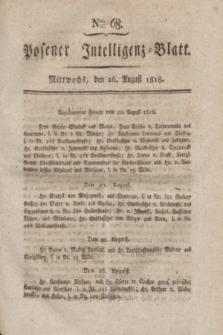 Posener Intelligenz-Blatt. 1818, Nro. 68 (26 August) + dod.