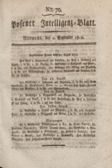 Posener Intelligenz-Blatt. 1818, Nro. 70 (2 September) + dod.