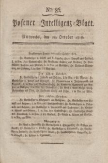 Posener Intelligenz-Blatt. 1818, Nro. 86 (28 October)