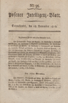 Posener Intelligenz-Blatt. 1818, Nro. 95 (28 November)