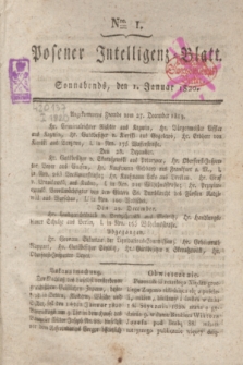 Posener Intelligenz-Blatt. 1820, Nro. 1 (1 Januar) + dod.