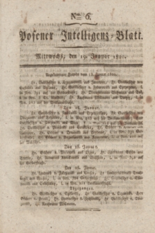 Posener Intelligenz-Blatt. 1820, Nro. 6 (19 Januar) + dod.