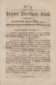 Posener Intelligenz-Blatt. 1820, Nro. 19 (4 März) + dod.