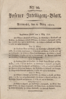 Posener Intelligenz-Blatt. 1820, Nro. 20 (8 März) + dod.