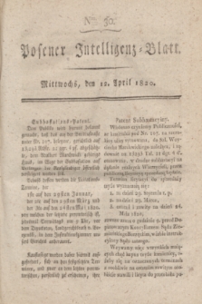 Posener Intelligenz-Blatt. 1820, Nro. 30 (12 April) + dod.