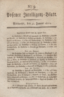 Posener Intelligenz-Blatt. 1821, Nro. 9 (31 Januar) + dod.