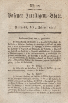 Posener Intelligenz-Blatt. 1821, Nro 10 (3 Februar) + dod.