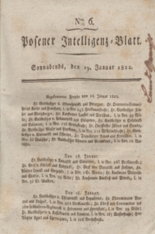Posener Intelligenz-Blatt. 1822, Nro. 6 (19 Januar) + dod.