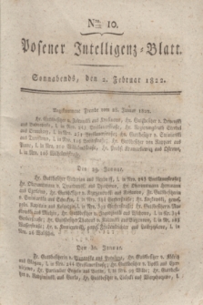 Posener Intelligenz-Blatt. 1822, Nro. 10 (2 Februar) + dod.