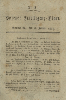 Posener Intelligenz-Blatt. 1823, Nro. 6 (18 Januar) + dod.