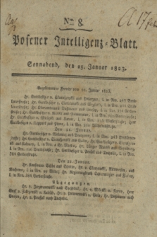 Posener Intelligenz-Blatt. 1823, Nro. 8 (25 Januar) + dod.