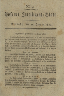 Posener Intelligenz-Blatt. 1823, Nro. 9 (29 Januar) + dod.