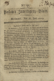 Posener Intelligenz-Blatt. 1823, Nro. 57 (16 Juli) + dod.