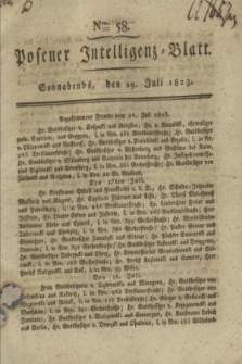 Posener Intelligenz-Blatt. 1823, Nro. 58 (19 Juli) + dod.