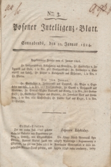 Posener Intelligenz-Blatt. 1824, Nro. 3 (10 Januar) + dod.