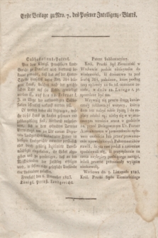 Dodatek do Posener Intelligenz-Blatt. 1824, nr 7 ([24 Januar])