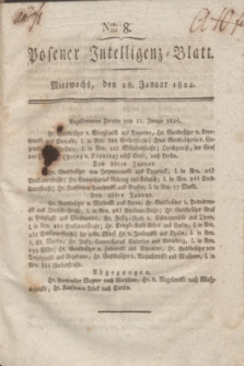 Posener Intelligenz-Blatt. 1824, Nro. 8 (28 Januar) + dod.