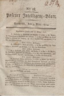 Posener Intelligenz-Blatt. 1824, Nro. 18 (3 März) + dod.