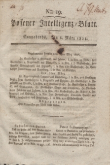 Posener Intelligenz-Blatt. 1824, Nro. 19 (6 März) + dod.