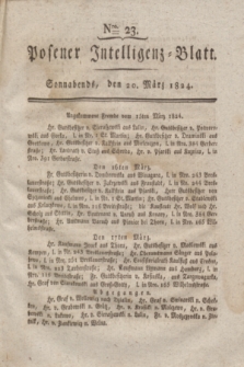 Posener Intelligenz-Blatt. 1824, Nro. 23 (20 März) + dod.