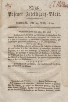 Posener Intelligenz-Blatt. 1824, Nro. 24 (24 März) + dod.