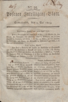 Posener Intelligenz-Blatt. 1824, Nro. 35 (1 Mai) + dod.