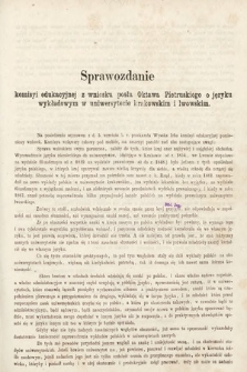[Kadencja II, sesja II, al. 32] Alegata do Sprawozdań Stenograficznych z Drugiej Sesji Drugiego Peryodu Sejmu Galicyjskiego z roku 1868. Alegat 32