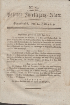 Posener Intelligenz-Blatt. 1824, Nro. 59 (24 Juli) + dod.