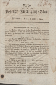 Posener Intelligenz-Blatt. 1824, Nro. 60 (28 Juli) + dod.