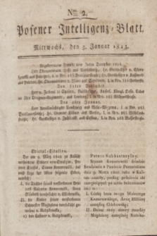 Posener Intelligenz-Blatt. 1825, Nro. 2 (5 Januar) + dod.