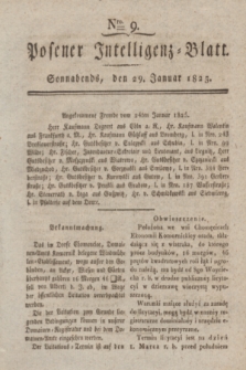 Posener Intelligenz-Blatt. 1825, Nro. 9 (29 Januar) + dod.