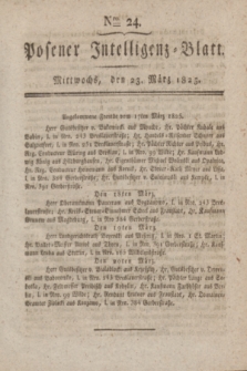 Posener Intelligenz-Blatt. 1825, Nro. 24 (23 März) + dod.