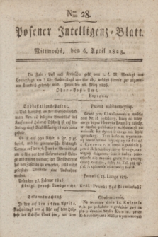 Posener Intelligenz-Blatt. 1825, Nro. 28 (6 April) + dod.