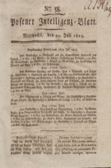 Posener Intelligenz-Blatt. 1825, Nro. 58 (20 Juli) + dod.