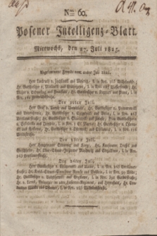 Posener Intelligenz-Blatt. 1825, Nro. 60 (27 Juli) + dod.