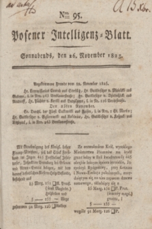 Posener Intelligenz-Blatt. 1825, Nro. 95 (26 November) + dod.