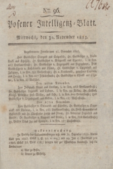 Posener Intelligenz-Blatt. 1825, Nro. 96 (30 November) + dod.