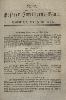 Posener Intelligenz-Blatt. 1826, Nro. 42 (27 Mai) + dod.