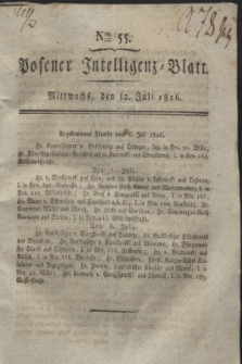 Posener Intelligenz-Blatt. 1826, Nro. 55 (12 Juli) + dod.