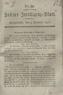 Posener Intelligenz-Blatt. 1826, Nro. 80 (7 October) + dod.