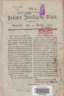 Posener Intelligenz-Blatt. 1827, Nro. 1 (1 Januar) + dod.