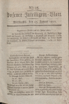 Posener Intelligenz-Blatt. 1827, Nro. 15 (17 Januar) + dod.