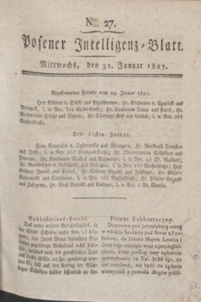 Posener Intelligenz-Blatt. 1827, Nro. 27 (31 Januar) + dod.