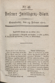Posener Intelligenz-Blatt. 1827, Nro. 48 (24 Februar)