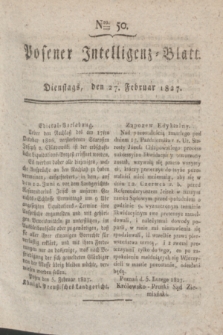 Posener Intelligenz-Blatt. 1827, Nro. 50 (27 Februar)