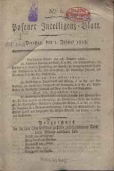 Posener Intelligenz-Blatt. 1828, Nro. 1 (1 Januar) + dod.