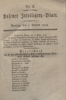 Posener Intelligenz-Blatt. 1828, Nro. 6 (7 Januar)