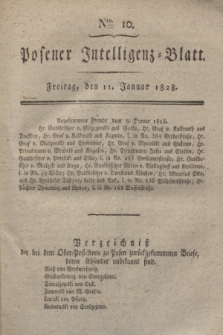 Posener Intelligenz-Blatt. 1828, Nro. 10 (11 Januar) + dod.