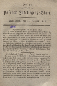 Posener Intelligenz-Blatt. 1828, Nro. 11 (12 Januar)