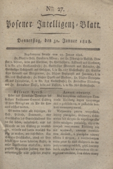 Posener Intelligenz-Blatt. 1828, Nro. 27 (31 Januar)